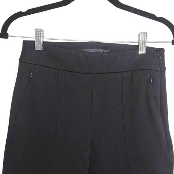 Ann Taylor Side-Zip Skinny Trousers in Black, Sz. 2 - Picture 3 of 5